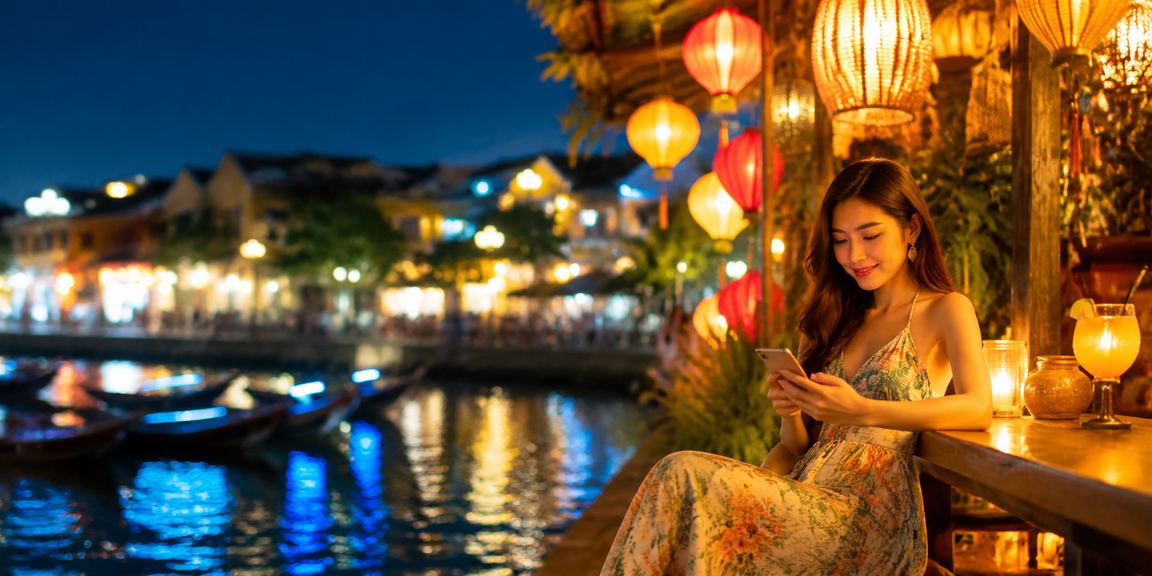 Người chơi Việt Nam hào hứng theo dõi bảng giải thưởng trực tuyến trên màn hình lớn tại phòng giải trí